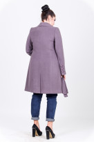 Пальто 2-324 Черный жемчуг