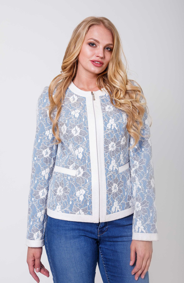 Жакет 9-334 Голубой