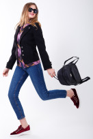 Пальто 2-317К Черный