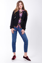 Пальто 2-317К Черный