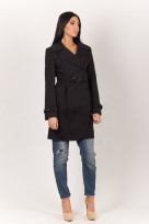 Пальто 2-278К Черный