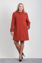 Пальто 2-313/9 Терракот