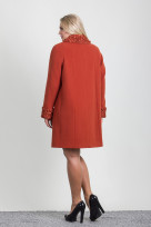 Пальто 2-313/9 Терракот