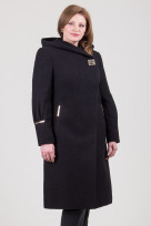 Пальто 2-353Ш Черный