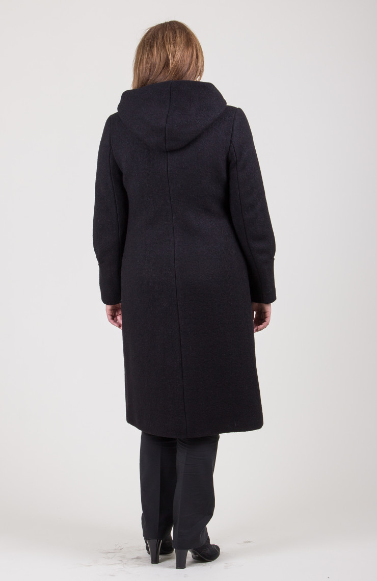 Пальто 2-353Ш Черный