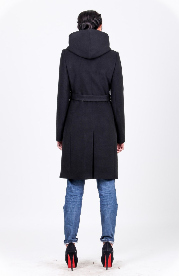 Пальто 2-343Ш Черный