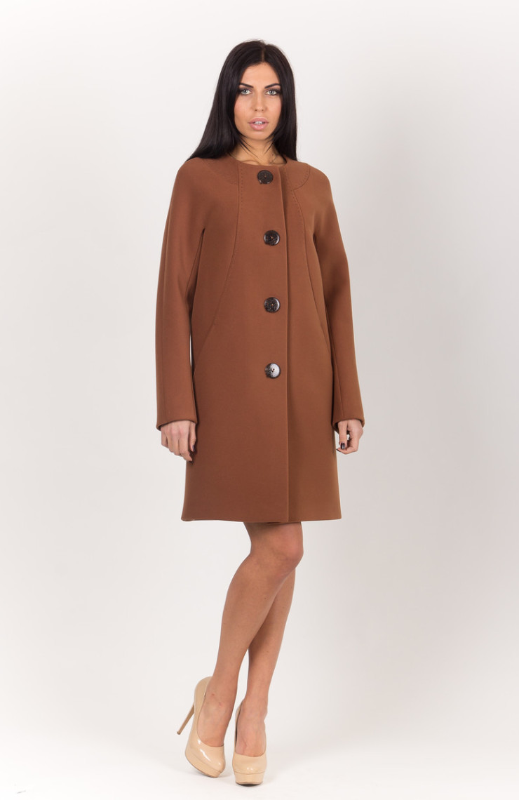 Пальто 2-332/9 Корица