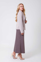 Жакет 8-007 Серо-голубой