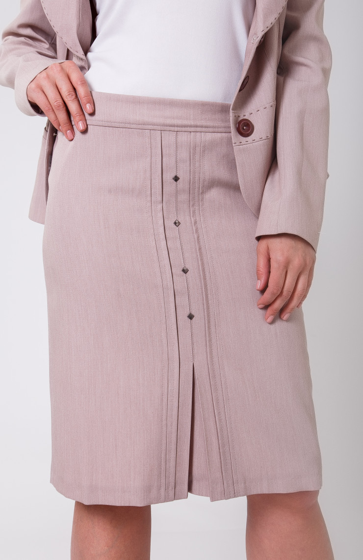 Юбка 8-701 Теплый беж