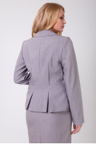 Жакет 3-017 Дымчато серый