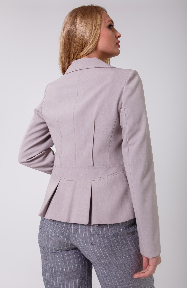 Жакет 3-017 Холодный бежевый