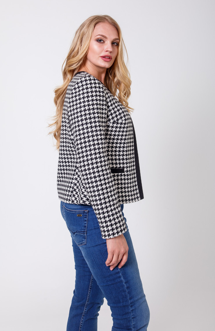 Жакет 3-034L Белый