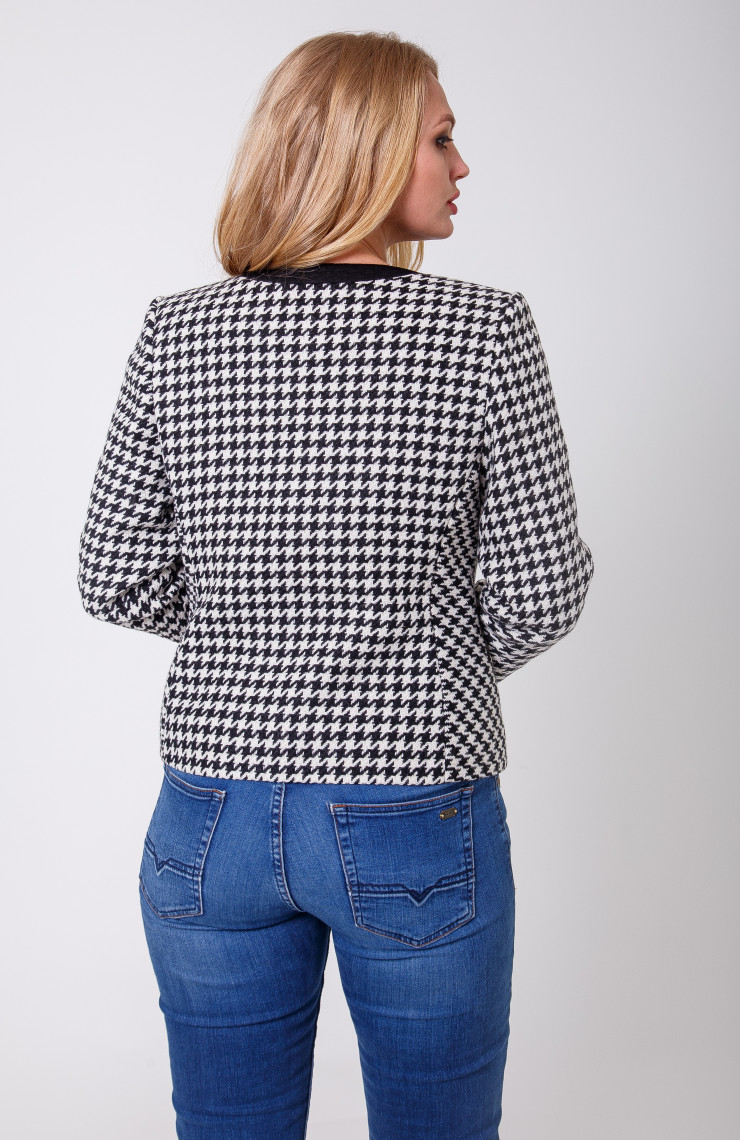 Жакет 3-034L Белый