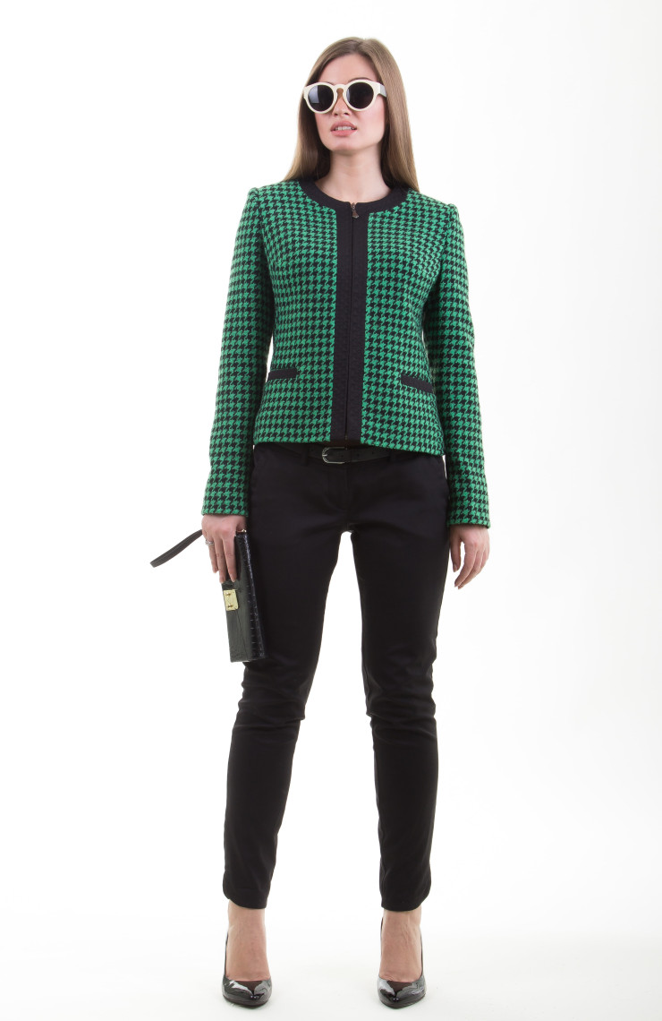 Жакет 3-034L Зеленый