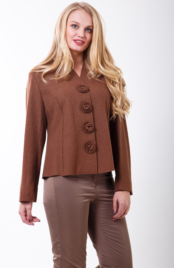 Жакет 3-049 Молочный шоколад