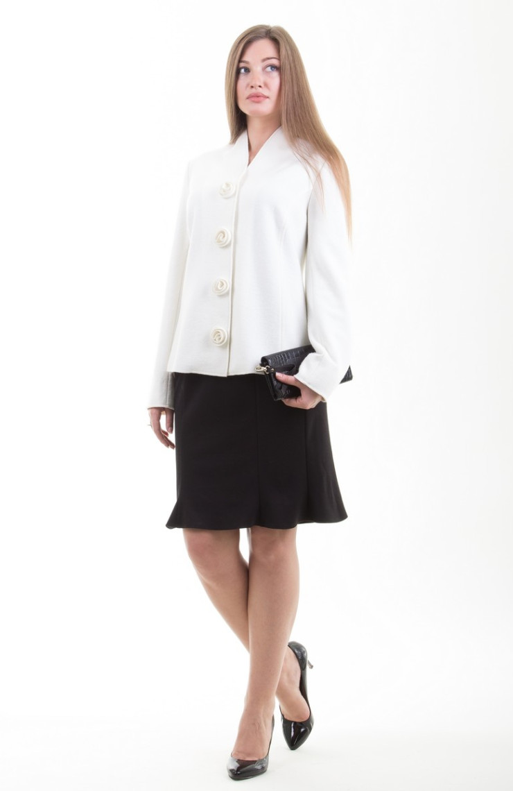 Жакет 3-049 Белый