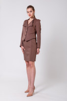 Костюм 8-068 Кофе