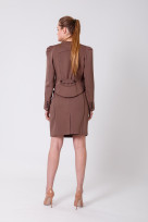 Костюм 8-068 Кофе