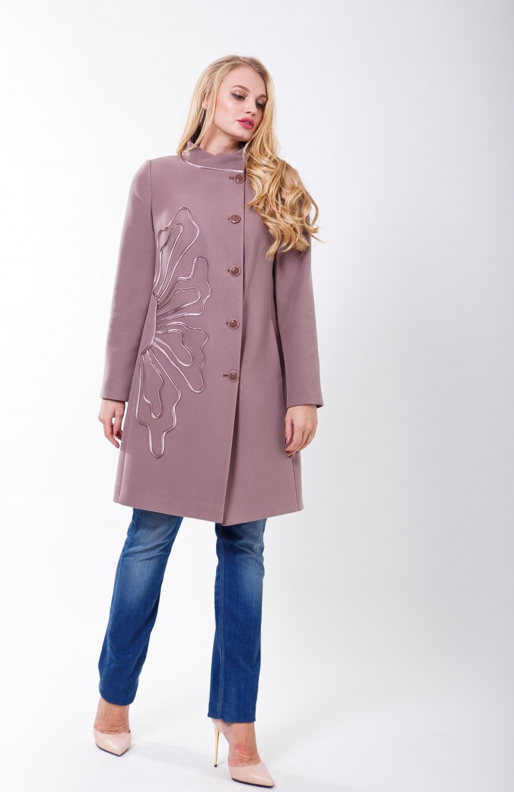 Пальто 2-357/9 Дымчатый