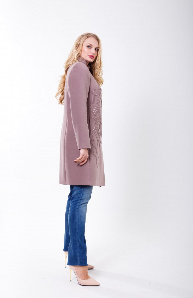 Пальто 2-357/9 Дымчатый