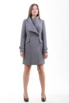 Пальто 2-398 Стальной красный