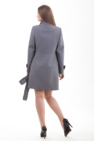 Пальто 2-398 Стальной красный