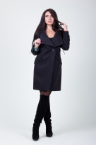 Пальто 2-398 Антрацит