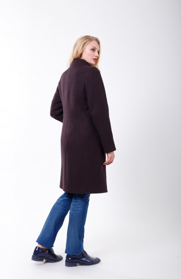 Пальто 2-357 Шоколад