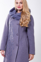 Пальто 2-357 Пепельный