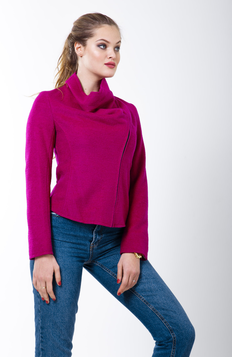 Жакет 3-014 Малиновый