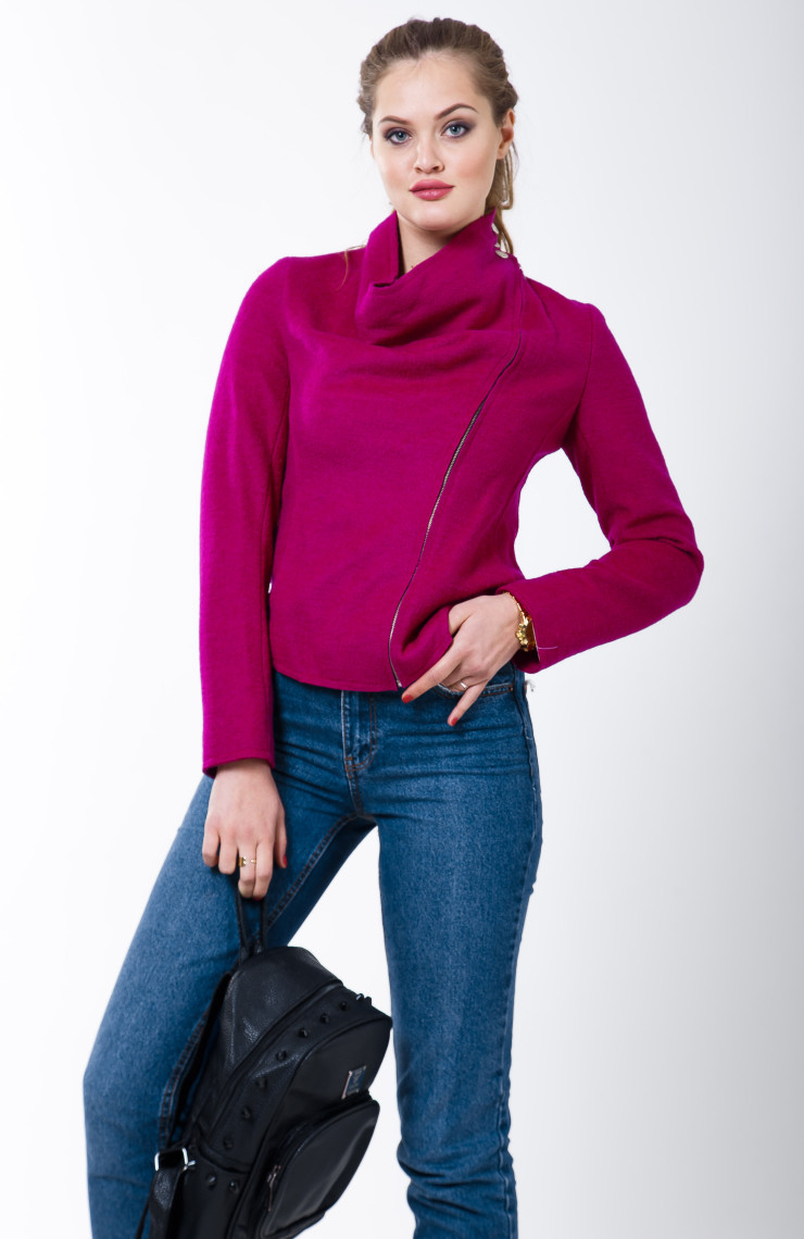 Жакет 3-014 Малиновый