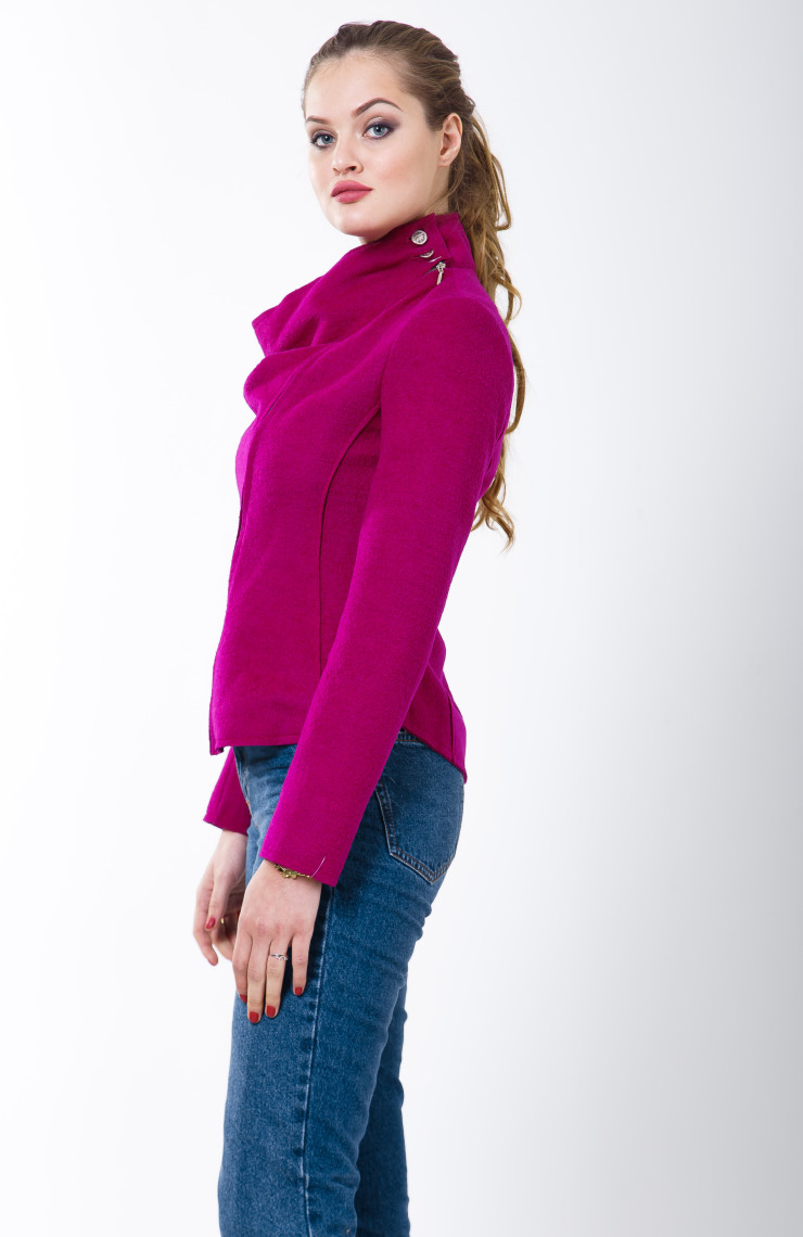 Жакет 3-014 Малиновый