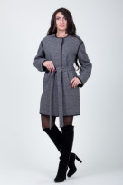 Пальто 2-408 Серый