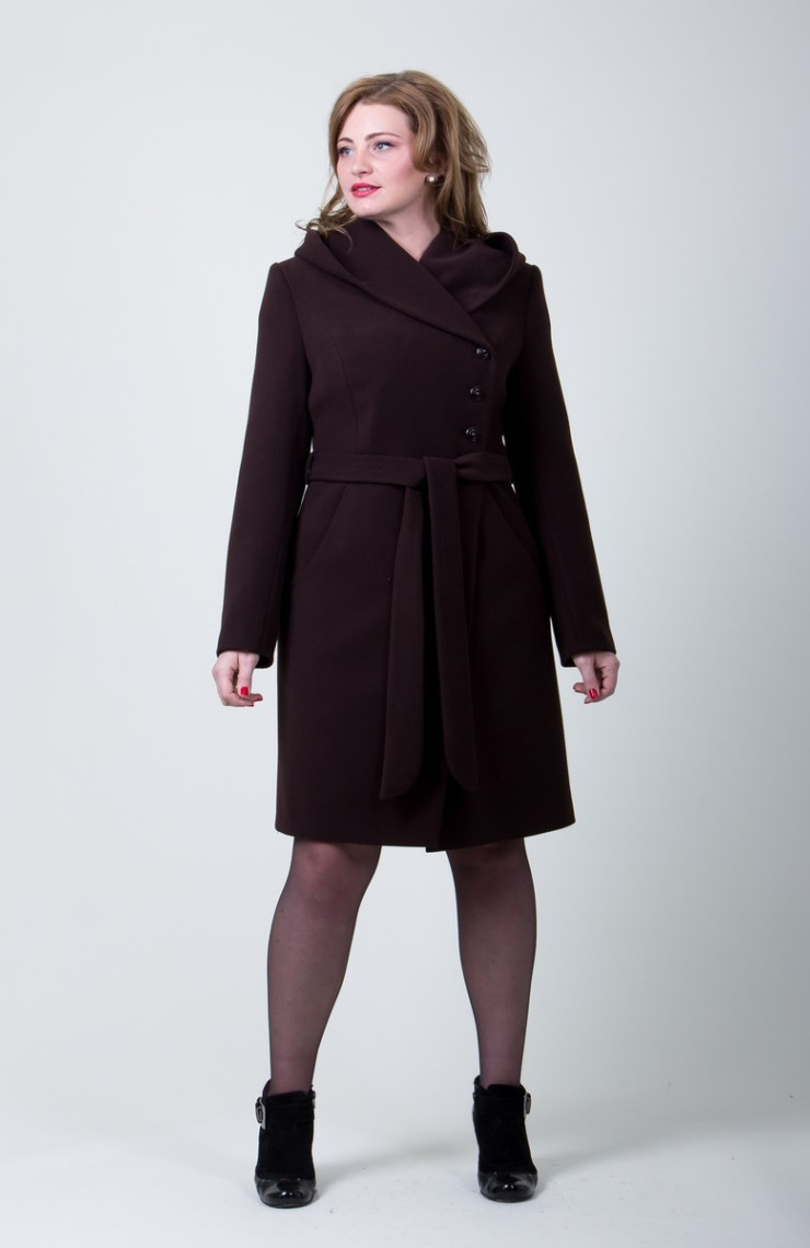 Пальто 2-373/9 Шоколад