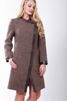 Пальто 2-391 Светло-коричневый