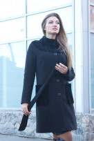 Пальто 1-041/9 Черный