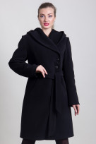 Пальто 2-373/9Ш Черный