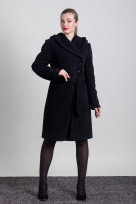 Пальто 2-373/9Ш Черный