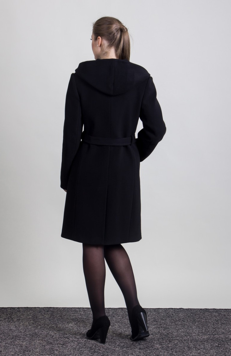 Пальто 2-373/9Ш Черный