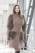 Пальто 1-054/9 Песок