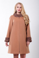 Пальто 2-313/9 Крем-карамель