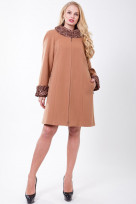 Пальто 2-313/9 Крем-карамель