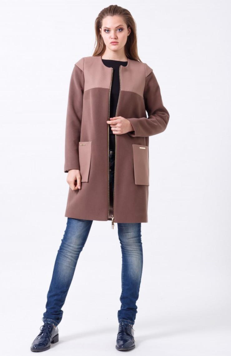 Пальто 2-436/9 Какао