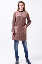 Пальто 2-436/9 Какао