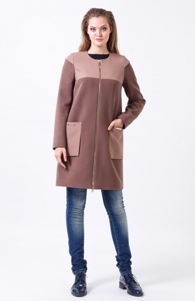 Пальто 2-436/9 Какао