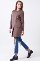 Пальто 2-429/9 Кофе