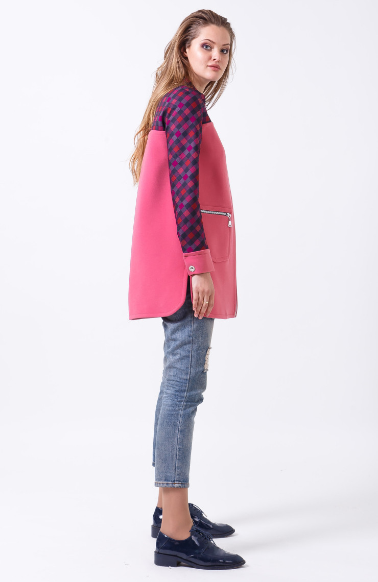 Пальто 2-412/9 Светло-пурпурный