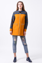 Пальто 2-412/9 Золотистый