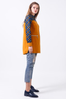 Пальто 2-412/9 Золотистый