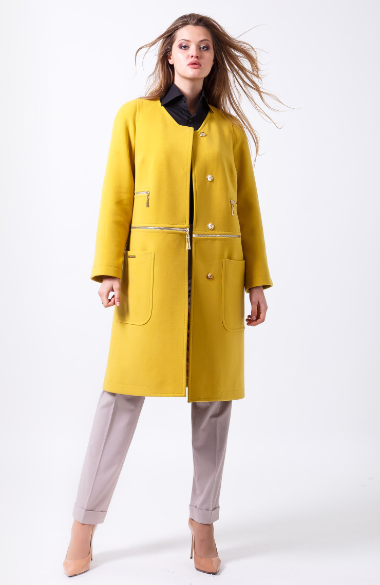 Пальто 2-453/9 Лайм